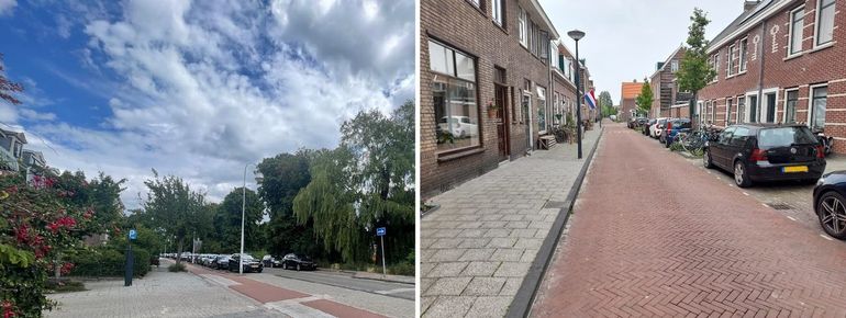 Jan van Houtkade (links) en Noorderkwartier (rechts)