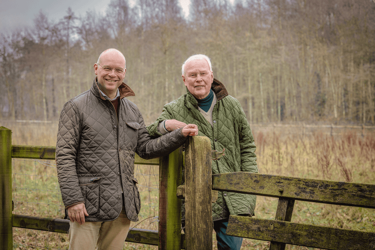Frits en Bram Hulshof