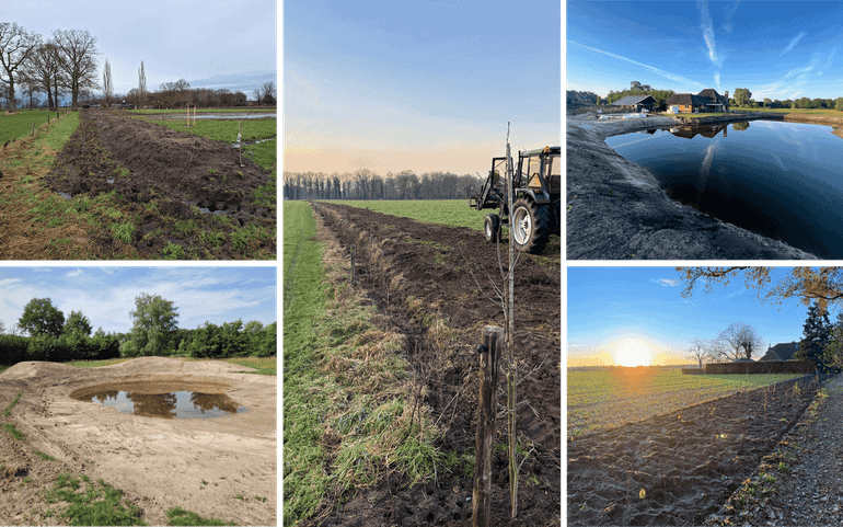 Impressie van de projecten van Stichting Landschap Overijssel