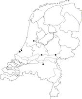 Vindplaatsen keverstofluis in Nederland