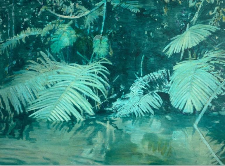 Schilderij uit expositie ECHOES