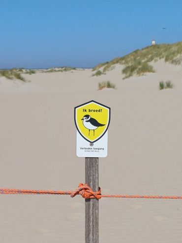 Paaltje op Texel