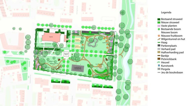 Schetsontwerp van ’t Ni-Je Terphoes