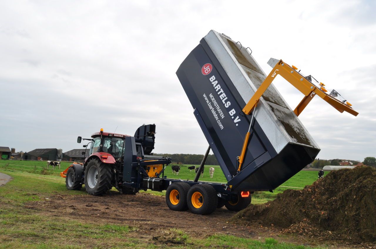 Van Ginkel Machines Opvangwagens Zw