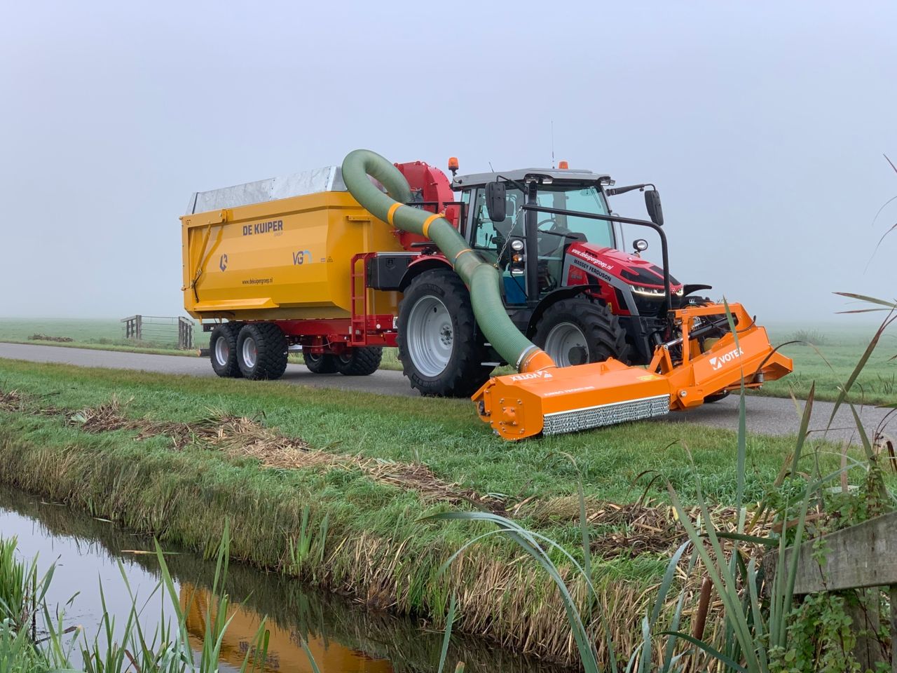 Van Ginkel Machines Details VGM Zuigwagen ZW10