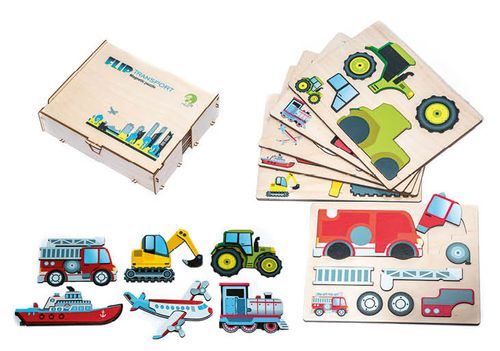 Magnetpuzzle Transport