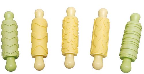Set van 5 kneedrollen