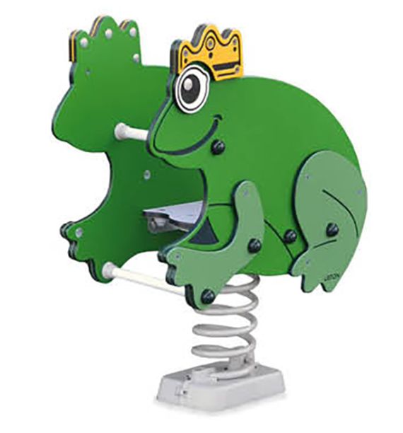 Federwippe Frosch