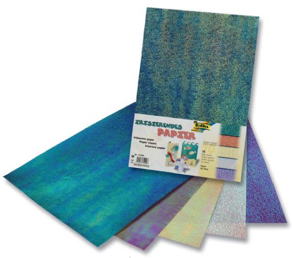 Iriserend papier