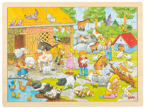Puzzel Kinderboerderij