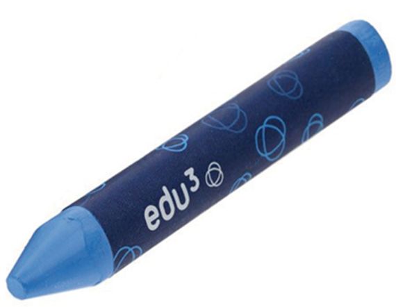 Edu3 Jumbo waskrijtje l-blauw