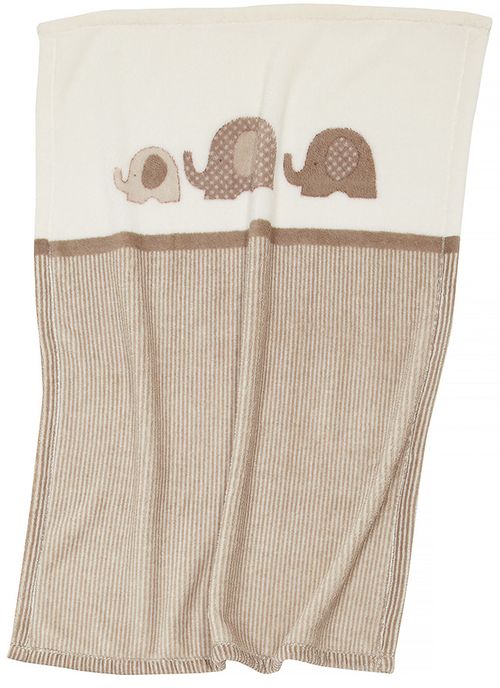 Babydecke aus Mikrofaser Elefant