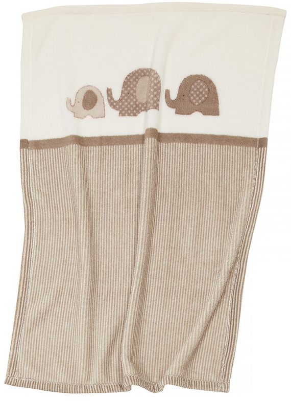 Babydecke aus Mikrofaser Elefant