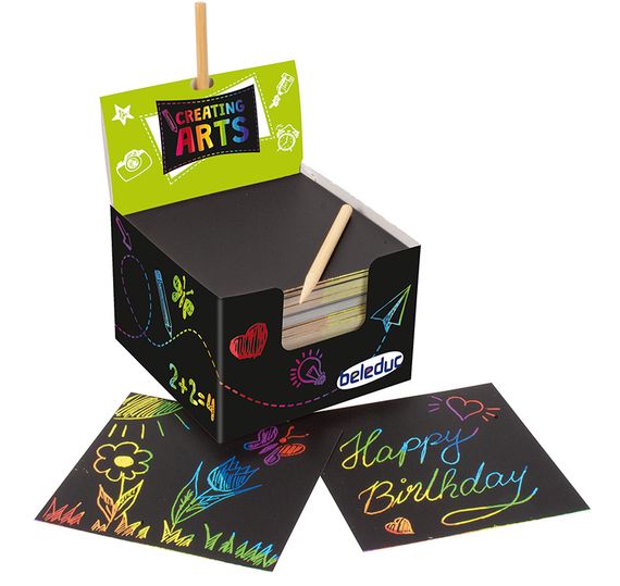 Kratzpapier Block mit 200 Blatt