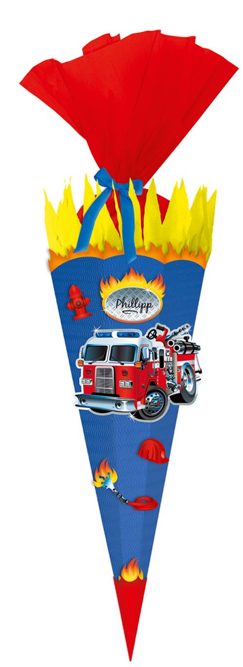 Schultüte Feuerwehr