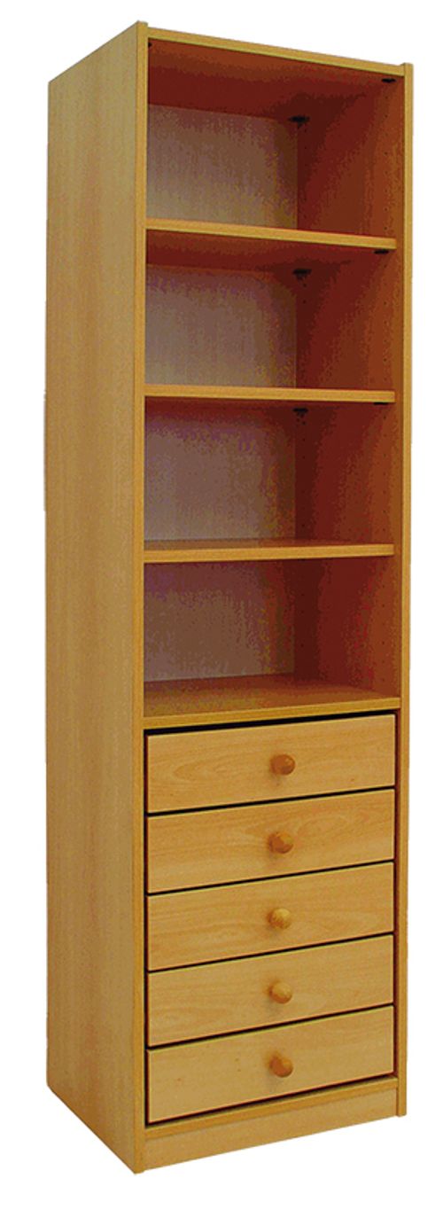 Schrank halboffen