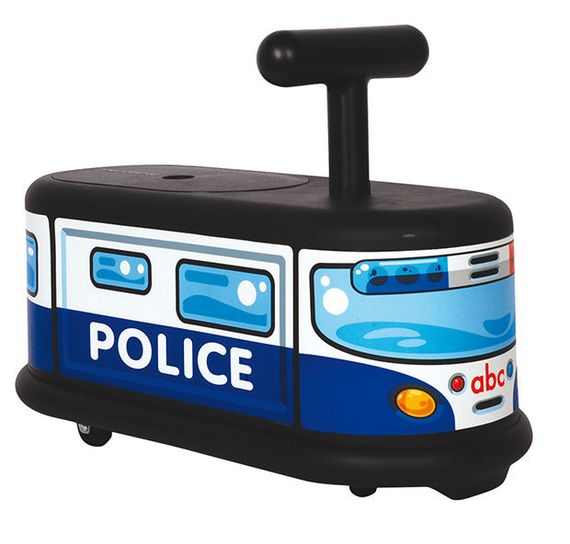 Rutschauto Polizei