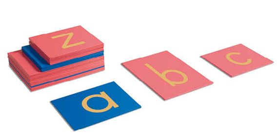 Sandpapier Buchstaben