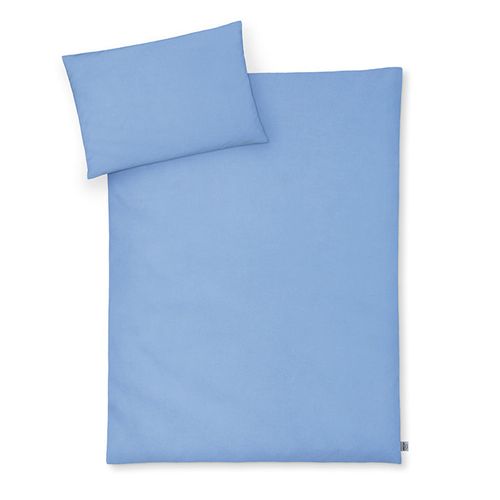 Bettwäsche 2-teilig uni blue