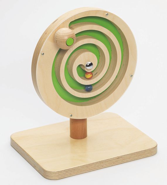 Rotating sensory spiral