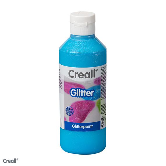 Creall-Glitter 250 ml, blau