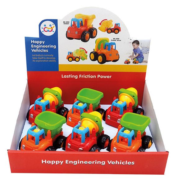 Autos mit Friktionsmotor