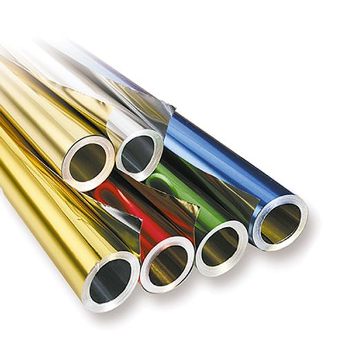 Goldfolie 5 Rollen sortiert je 10mx50cm