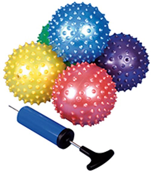 Massageballen met pompje