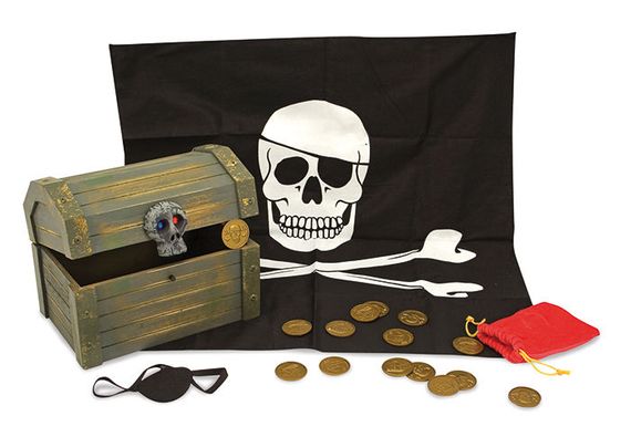 Piratenkist hout