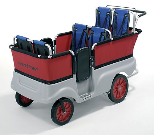 Turtle Kindertaxi voor 6 personen