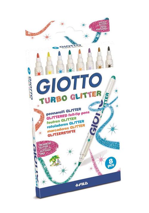 Glitterviltstiften Giotto