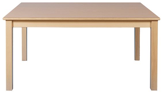 Tisch Rechteck 140x70cm. Buche hell