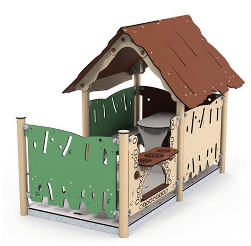 Spielhaus Kiki mit Veranda