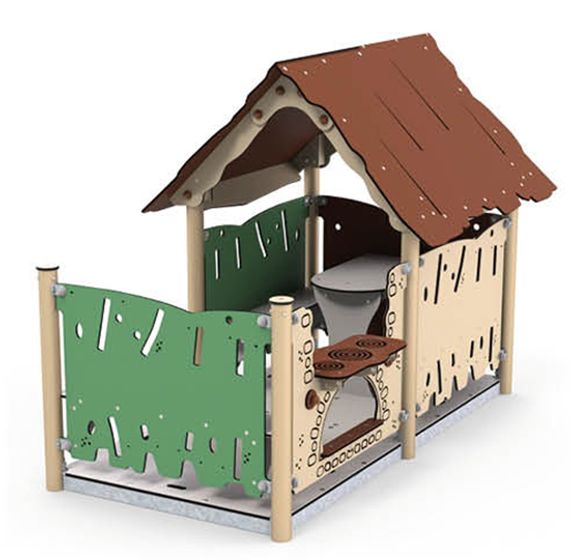 Spielhaus Kiki mit Veranda