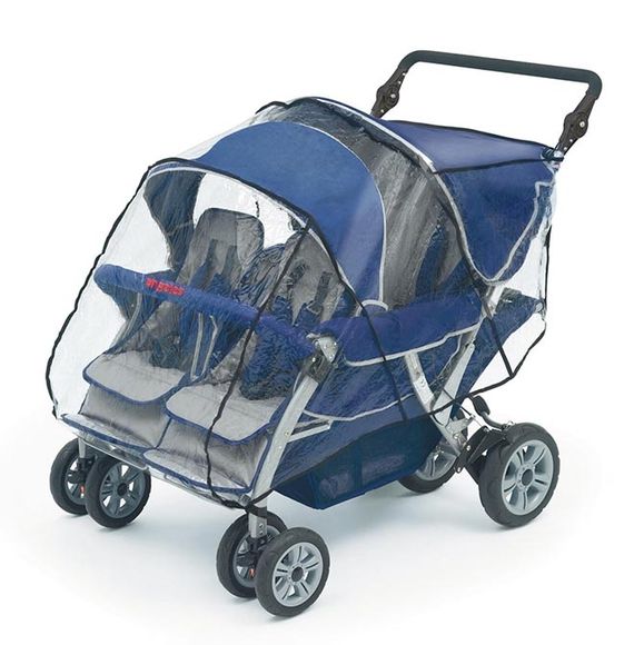 Regenschutz für Bye-Bye 6-Sitzer Kinderwagen