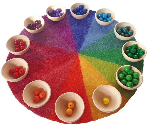 Regenbogenfarbkreis komplett