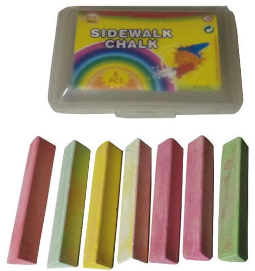 Stoepkrijt in lunchbox