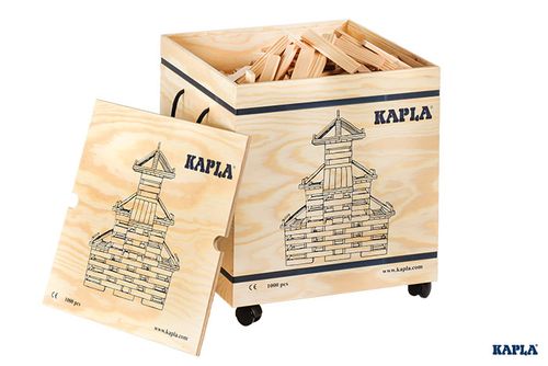 Kapla kist met 1000 stenen