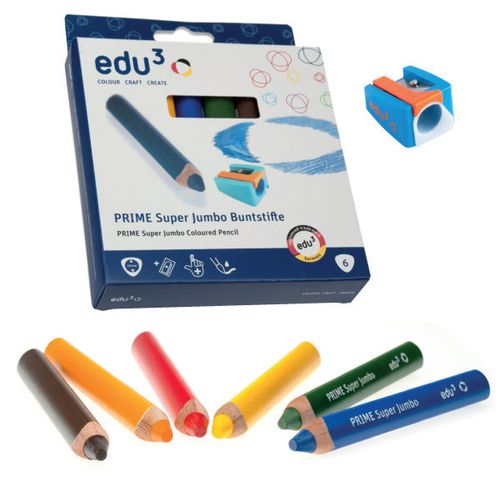 Edu3 Prime Jumbo Farbstifte