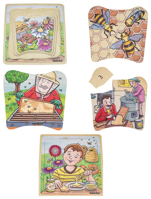 5-lagenpuzzel Honing
