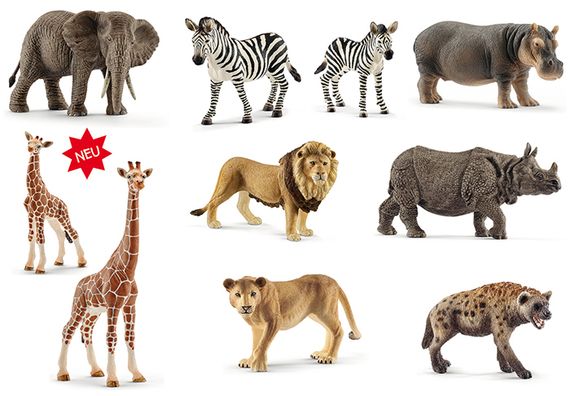 Schleich Tiere aus Afrika