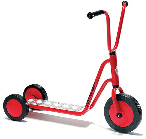 Winther Mini Roller mit 3 Räder.