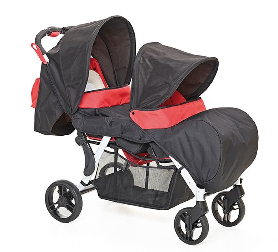Familidoo Kinderwagen Lidoo Bi BB, 2-Sitzer