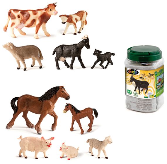 Boerderijdierenset 10 delig