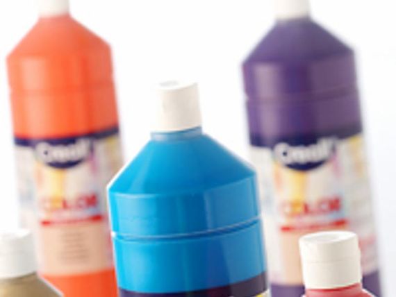 Creacolor 16 kleuren a 1000 ml assortie.