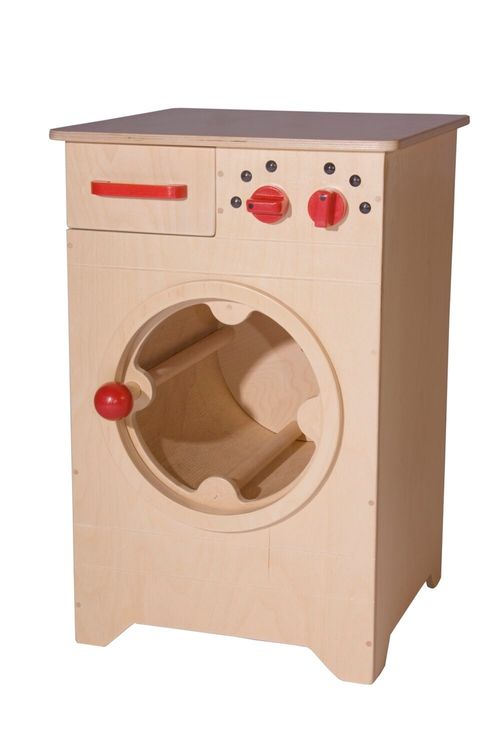 Wasmachine met draaiende trommel