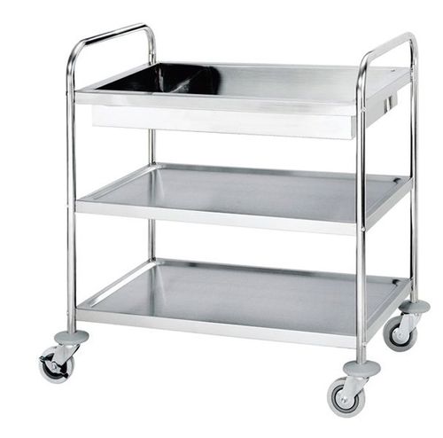 Abräumwagen mit Wanne