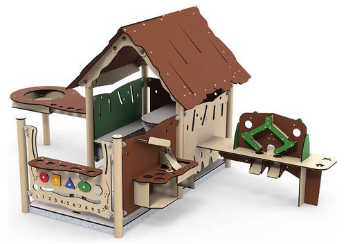 Spielhaus Tobi mit viel Action