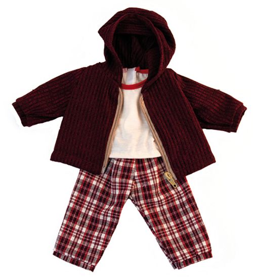 Outfit winter. jongen 38cm.