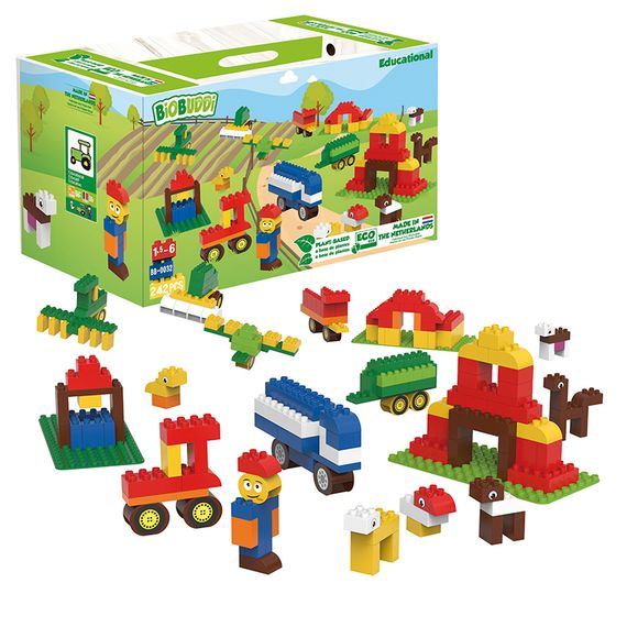 BIOBUDDI Lern- und Spielset Bauernhof
